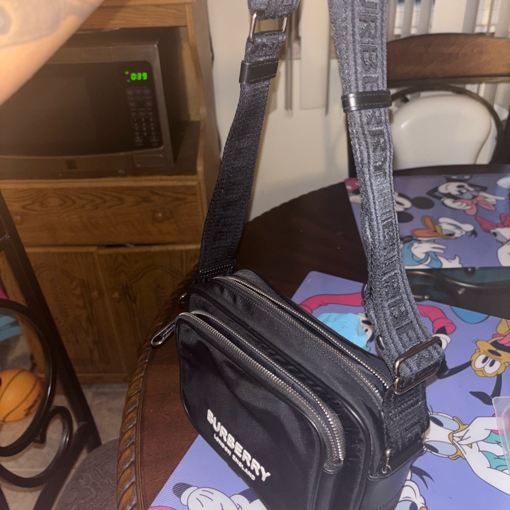 Burberry Black Belt Bag with Logo - Picture 6 of 7